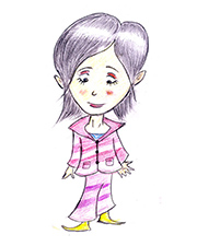 恥ずかしがり屋さん