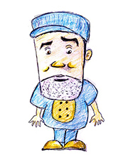 給食のおじさん