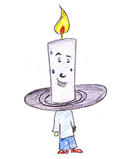 なんかロウソクさん