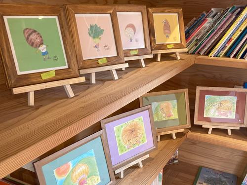 やかまし村のギャラリーでの個展